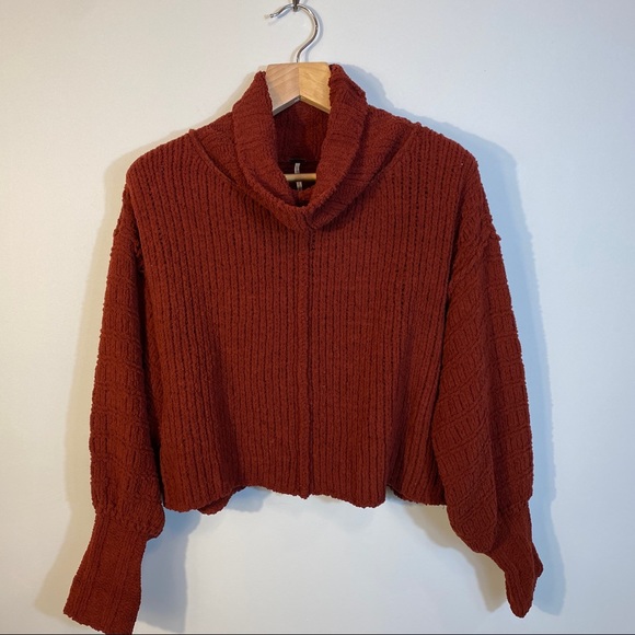 Free People Sweater | Be Yours Cowl Neck Pullover Sweater - Picture 7 of 15